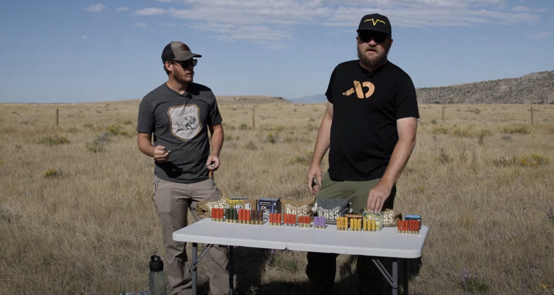 Patterning our 10, 12, and 28 Gauge Shotguns plus 2 bonus Pigeons!